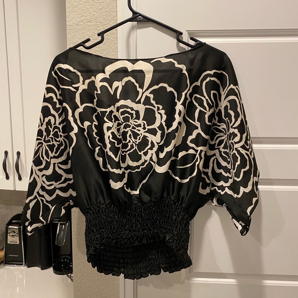 Body Central Flower Crop Top